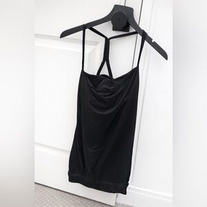 Lululemon black racer back tank